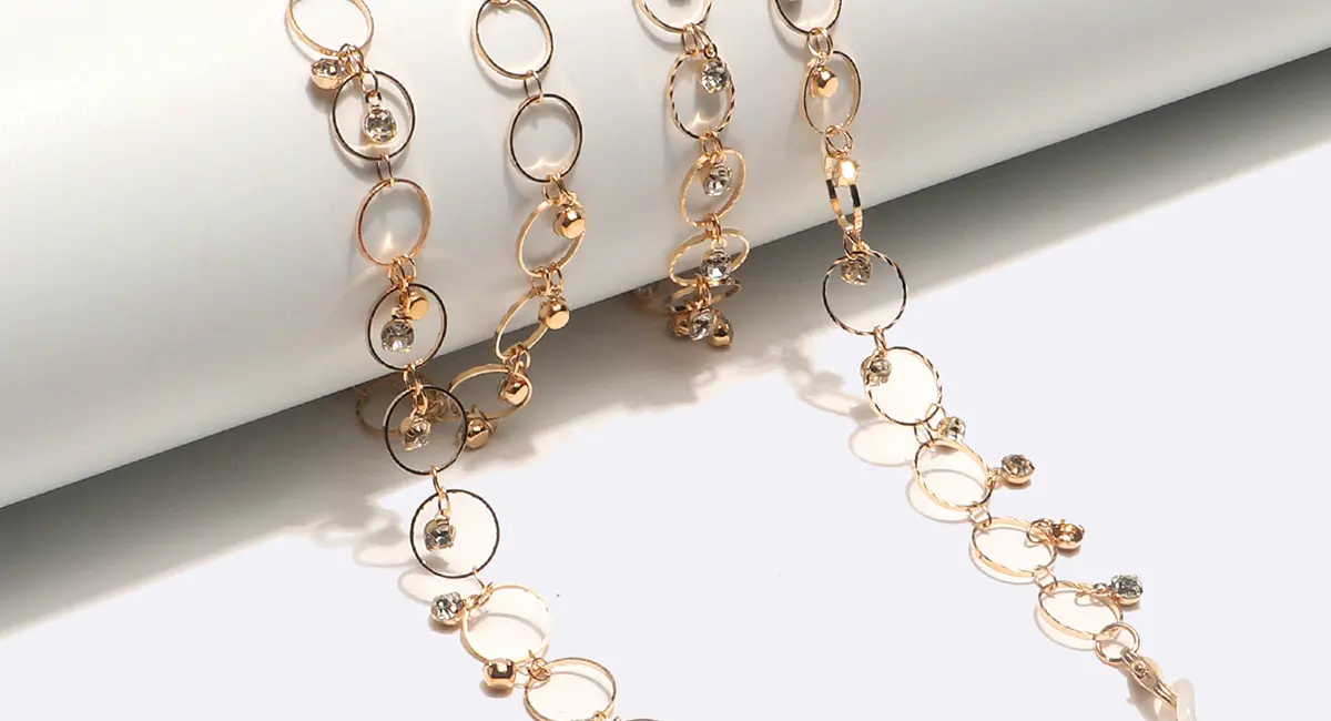 Gold Eyeglasses Chain