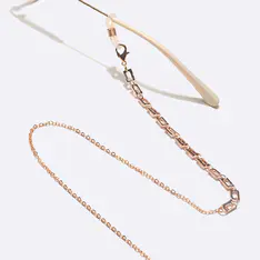 Rose Gold Eyeglasses Chain