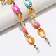 Multicolor eyeglasses chain
