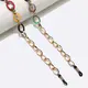 Gold and Red  Eyeglasses Chain