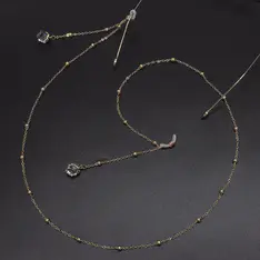 Gold Eye Chain