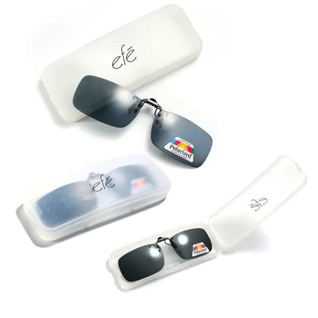 Gray Polarized Clip-On（L）Sunglasses