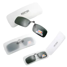 Green Polarized Clip-On（L）Sunglasses