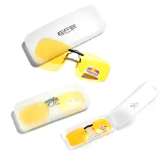 Yellow Driving Clip-On Polarized（L）Sunglasses