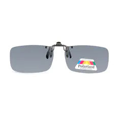 Gray Polarized Clip-on(M) Sunglasses