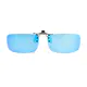 Blue Polarized Clip-on（M） Sunglasses
