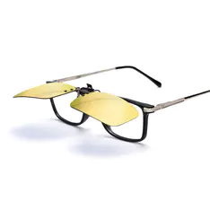 Gold Driving Polarized Clip-On（M） Lenses