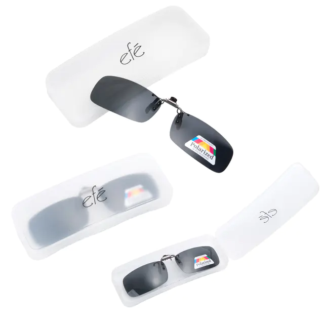 Gray Polarized Clip-on（S）Sunglasses