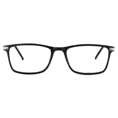 Rectangle Black/Silver Eyeglasses