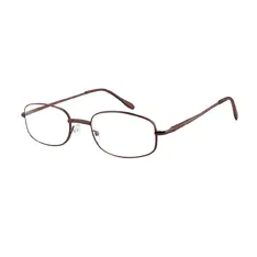 Oval Brown Eyeglasses