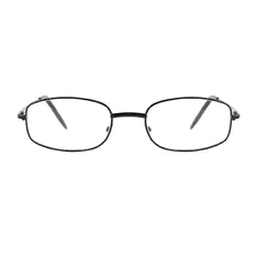 Oval Black Eyeglasses