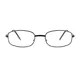 Oval Black Eyeglasses