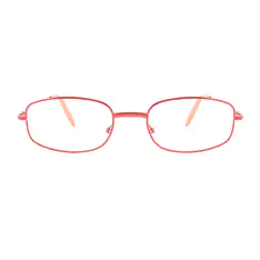 Oval Pink Eyeglasses