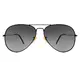 Aviator Black Sunglasses