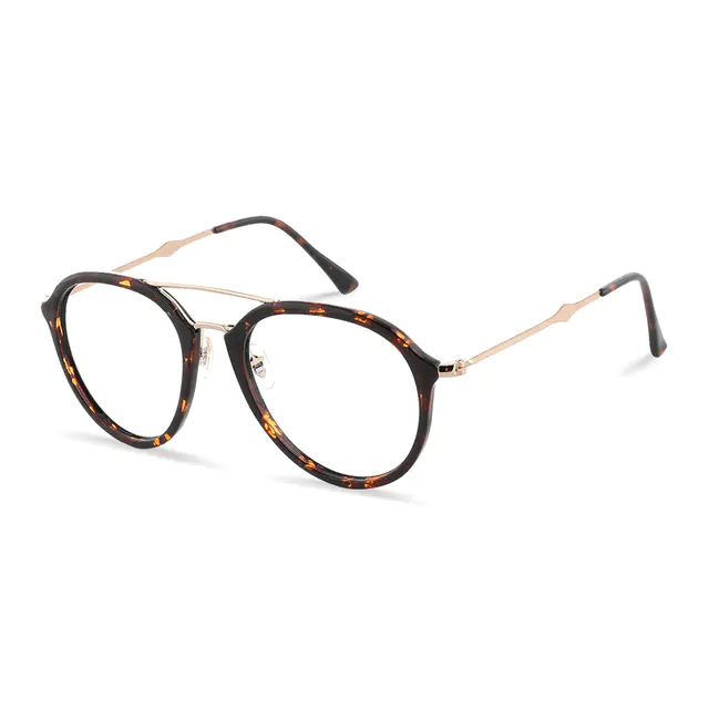 Aviator Tortoiseshell Eyeglasses