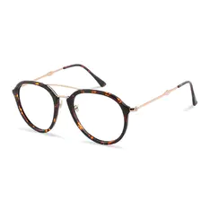 Aviator Tortoiseshell Eyeglasses
