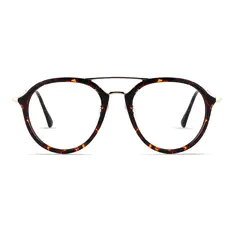 Aviator Tortoiseshell Eyeglasses