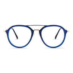 Aviator Blue Eyeglasses