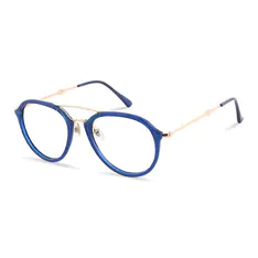 Aviator Blue Eyeglasses