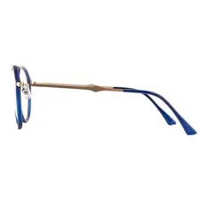 Aviator Blue Eyeglasses