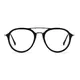 Aviator Black Eyeglasses