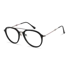 Aviator Black Eyeglasses
