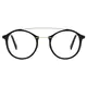 Round Black Eyeglasses