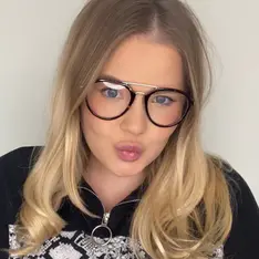 Round Black Eyeglasses