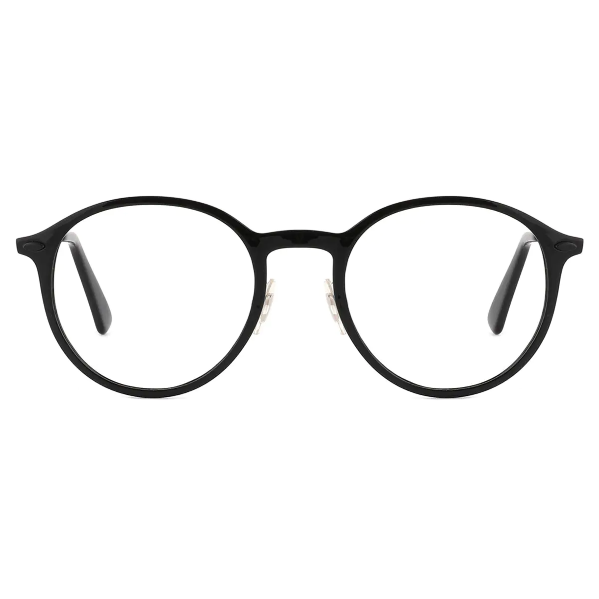 Round Black Eyeglasses