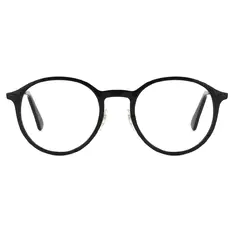 Round Black Eyeglasses