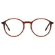 Round Brown Eyeglasses
