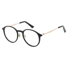 Round Black Eyeglasses