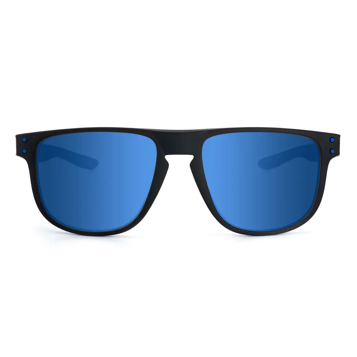 Square Blue Polarized Sunglasses