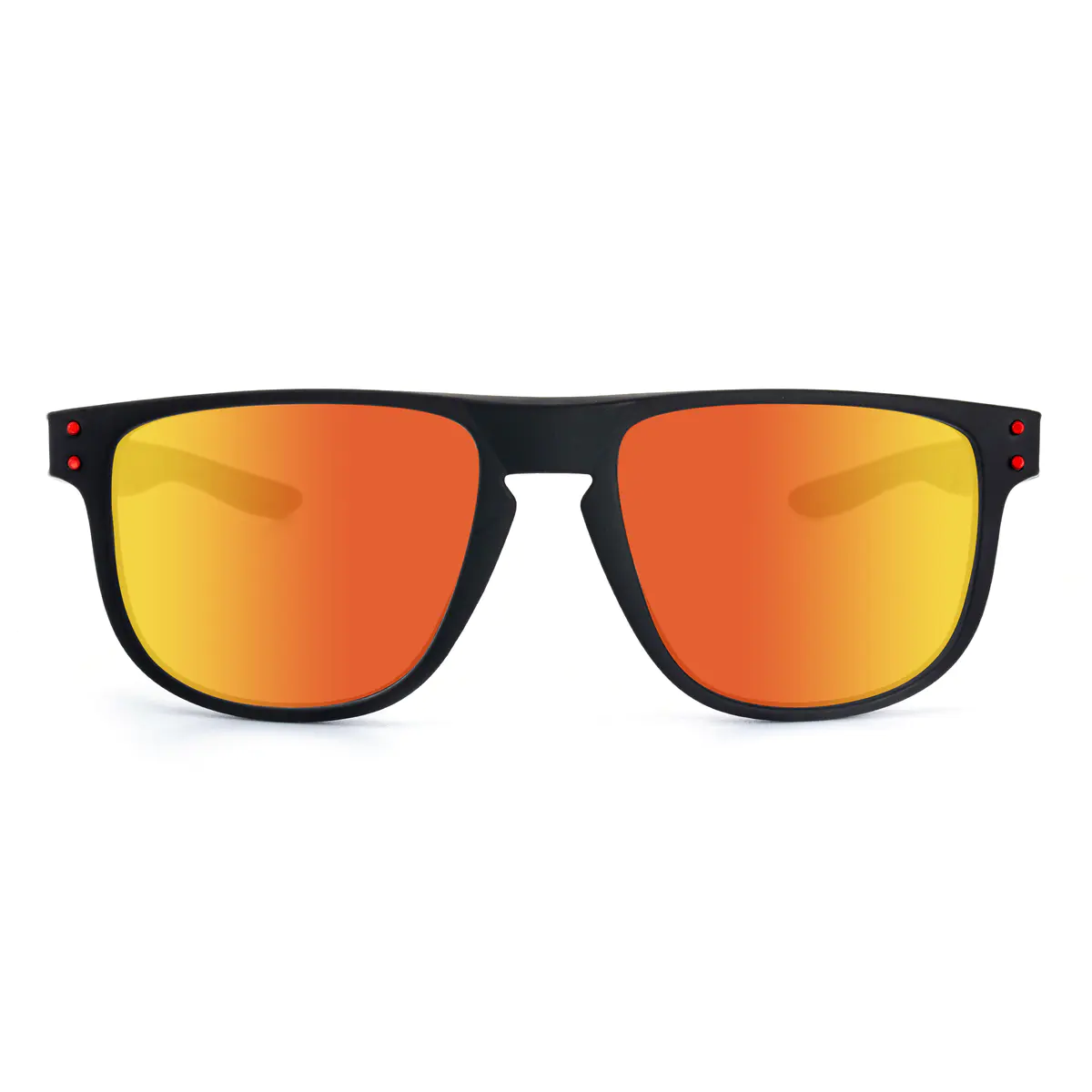 Square Orange Polarized Sunglasses