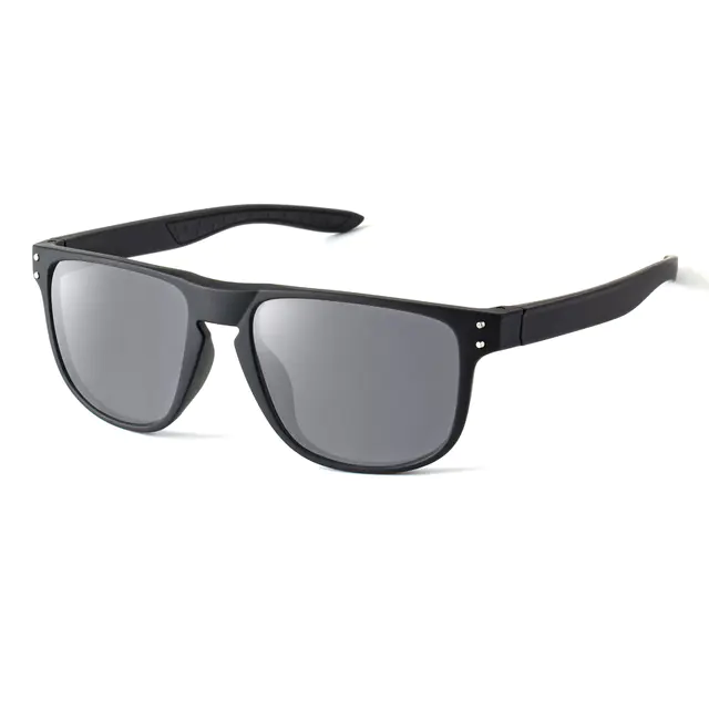 Square Silver/Mirror Polarized Sunglasses