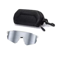 Photochromic Gray/Mirror Cycling Eyeglasses