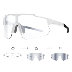 Photochromic Gray/Mirror Cycling Eyeglasses