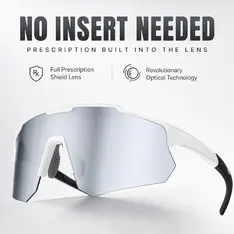 Photochromic Gray/Mirror Cycling Eyeglasses