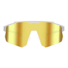 Photochromic Iridescent Gold Sport Eyeglasses