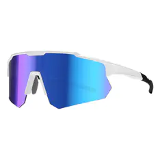 Photochromic Iridescent Blue Cycling Eyeglasses
