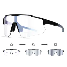 Photochromic Gray/Mirror Sport Eyeglasses