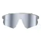 Rectangle Gray-Mirror Cycling Sunglasses