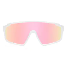 Photochromic Iridescent Pink Cycling Eyeglasses