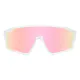 Photochromic Iridescent Pink Cycling Eyeglasses