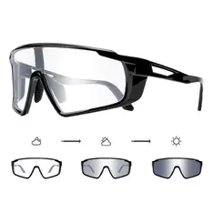 Photochromic Gray/Mirror Sport Eyeglasses