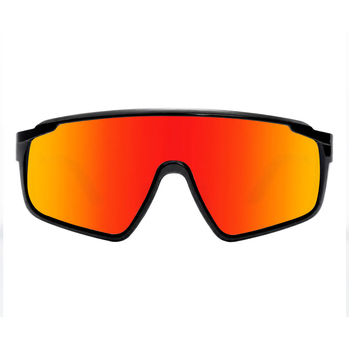Photochromic Iridescent Red Sport Eyeglasses