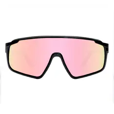 Photochromic Iridescent Pink Cycling Eyeglasses