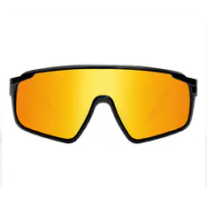 Photochromic Iridescent Gold Cycling Eyeglasses