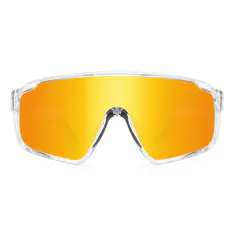 Photochromic Iridescent Gold Sport Eyeglasses
