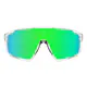 Photochromic Iridescent Green Cycling Eyeglasses